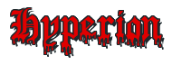 Rendering "Hyperion" using Dracula Blood