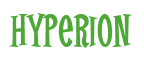 Rendering "Hyperion" using Cooper Latin