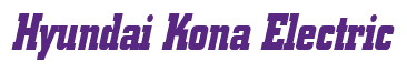 Rendering "Hyundai Kona Electric" using Boroughs