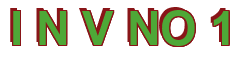 Rendering "I N V NO 1" using Arial Bold