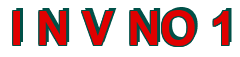 Rendering "I N V NO 1" using Arial Bold