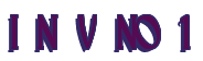 Rendering "I N V NO 1" using Deco