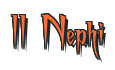 Rendering "II Nephi" using Charming