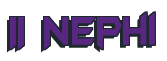 Rendering "II Nephi" using Batman Forever