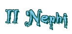 Rendering "II Nephi" using Buffied