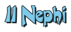 Rendering "II Nephi" using Crane