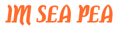 Rendering "IM SEA PEA" using Color Bar