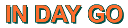 Rendering "IN DAY GO" using Arial Bold
