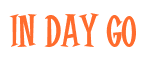 Rendering "IN DAY GO" using Cooper Latin