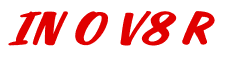 Rendering "IN O V8 R" using Casual Script