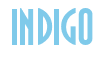 Rendering "INDIGO" using Asia