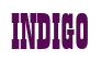 Rendering "INDIGO" using Bill Board