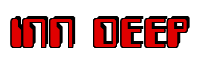 Rendering "INN DEEP" using Computer Font