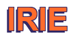 Rendering "IRIE" using Arial Bold