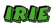 Rendering "IRIE" using Comic Strip