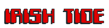 Rendering "IRISH TIDE" using Computer Font