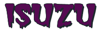 Rendering "ISUZU" using Creeper