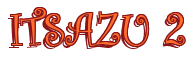 Rendering "ITSAZU 2" using Curlz