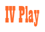 Rendering "IV Play" using Bill Board