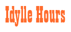 Rendering "Idylle Hours" using Bill Board
