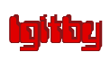 Rendering "Igitby" using Computer Font