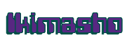 Rendering "Ikimasho" using Computer Font