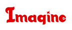 Rendering "Imagine" using Candy Store