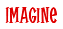 Rendering "Imagine" using Cooper Latin