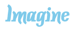 Rendering "Imagine" using Color Bar