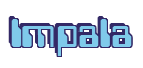 Rendering "Impala" using Computer Font