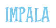 Rendering "Impala" using Cooper Latin