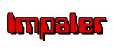 Rendering "Impaler" using Computer Font