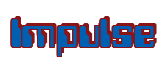 Rendering "Impulse" using Computer Font