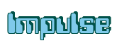 Rendering "Impulse" using Computer Font