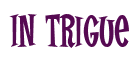 Rendering "In Trigue" using Cooper Latin