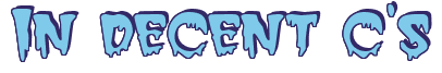 Rendering "In decent c's" using Creeper