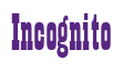 Rendering "Incognito" using Bill Board