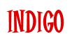 Rendering "Indigo" using Cooper Latin