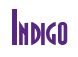 Rendering "Indigo" using Asia