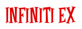 Rendering "Infiniti EX" using Cooper Latin