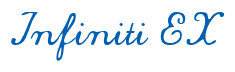 Rendering "Infiniti EX" using Commercial Script