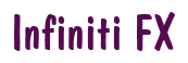 Rendering "Infiniti FX" using Dom Casual