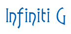 Rendering "Infiniti G" using Agatha