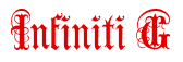 Rendering "Infiniti G" using Anglican