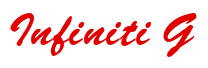 Rendering "Infiniti G" using Brush Script