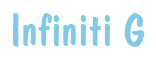 Rendering "Infiniti G" using Dom Casual