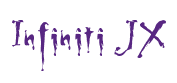 Rendering "Infiniti JX" using Buffied