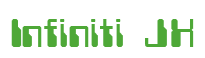 Rendering "Infiniti JX" using Computer Font