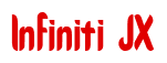 Rendering "Infiniti JX" using Callimarker