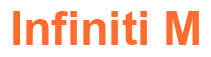 Rendering "Infiniti M" using Arial Bold